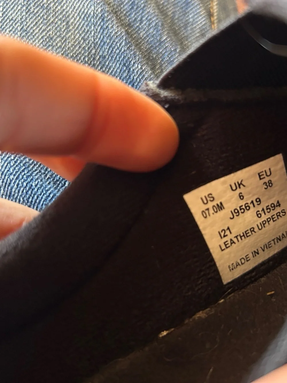 Merrell boys uniform shoe